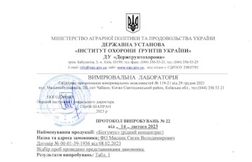 Аналіз гумінових кіслот